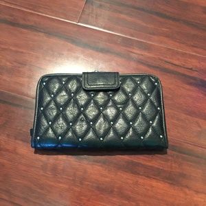 Black Studded Clutch